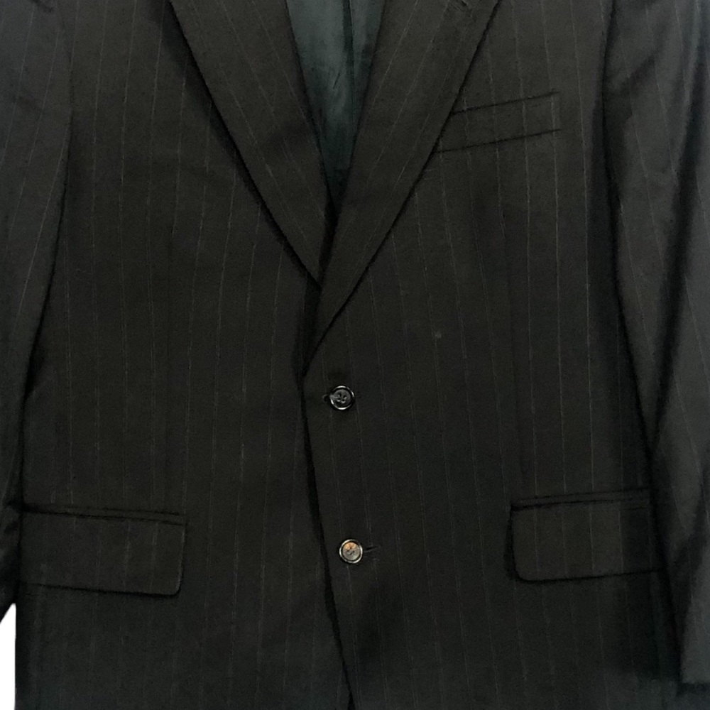 Jos A Bank Mens Black Blazer size 43 - Picture 4 of 14